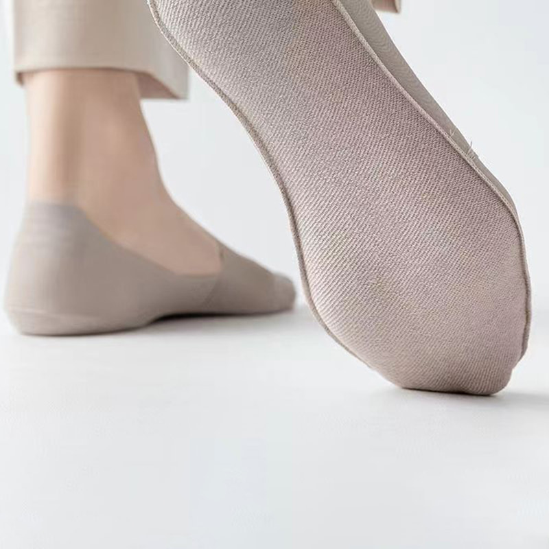 Один кусок ледяной шелковый хлопковой подошву мужские невидимые носки Один кусок ледяной шелковый хлопковой подошву мужские невидимые носки