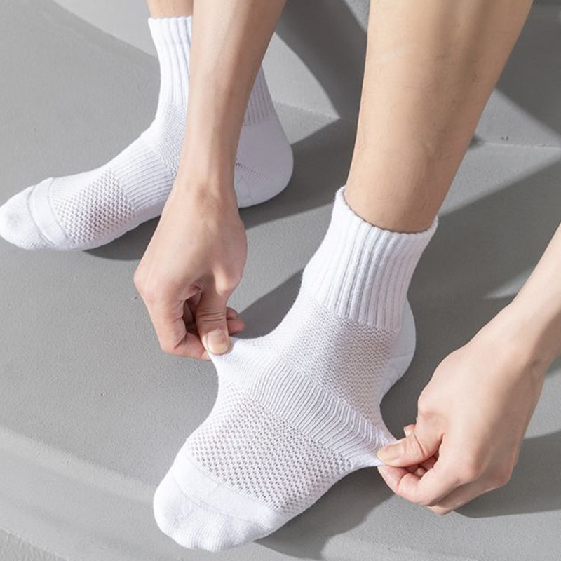 Носки мужские весенние и осенние полотенце спортивные спортивные хлопковые носки Профессиональные носки бега